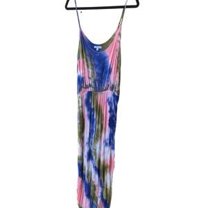 White Birch Tie Dye Maxi Dress
